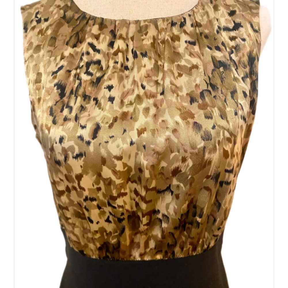 Leopard Print Sleeveless Dress